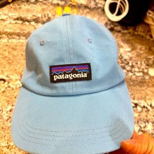Patagonia adjustable size blue baseball cap hat. Best brand around.